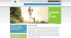 Desktop Screenshot of cherokeega.org